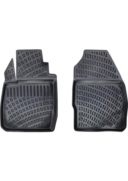Ford Fiesta 2002-2008 | Van 3 Kapı 3D Araca Özel Havuzlu Paspas Bmy