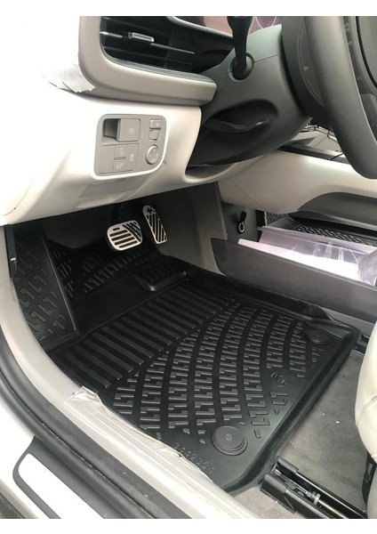 Hyundai Ioniq 6 Elektrikli 2022 Sonrası 3D Araca Özel Havuzlu Paspas Bmy