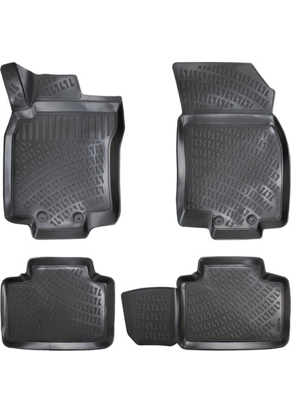 Renault Koleos 2016 Sonrası 3D Araca Özel Havuzlu Paspas Bmy