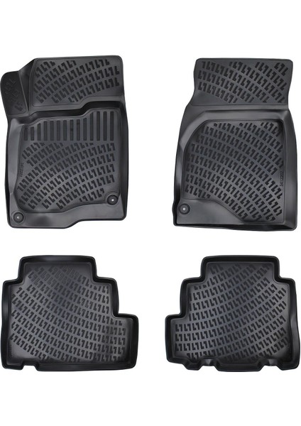 Opel Antara 2006 Sonrası 3D Araca Özel Havuzlu Paspas Bmy