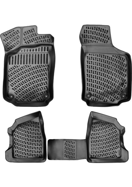 Opel Combo 2001-2011 | Combi 3D Araca Özel Havuzlu Paspas Bmy