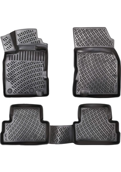 Renault Kadjar 2015 Sonrası 3D Araca Özel Havuzlu Paspas Bmy