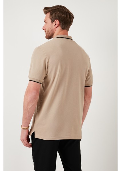 % 100 Pamuk Düğmeli Slim Fit Polo Yaka T Shirt Erkek Polo Yaka T Shirt 5902118