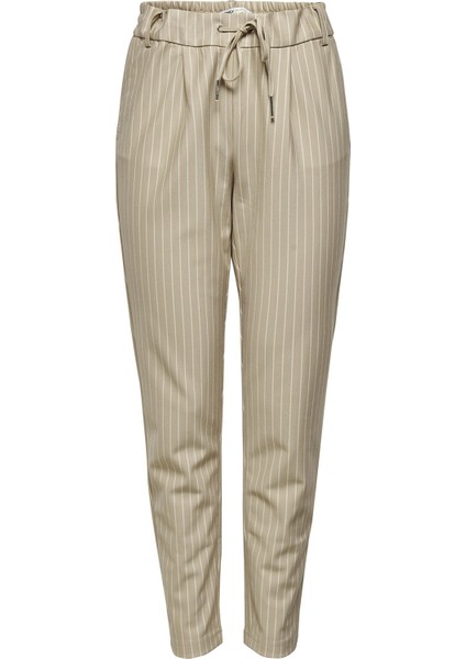 Çizgili Normal Bel Regular Fit Pantolon Kadın Pantolon 15176615 indirimleri