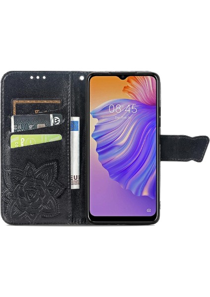 Tecno Spark 8 Cüzdan Çok Renkli Kelebek Kanat Iş Için Kılıf (Yurt Dışından)