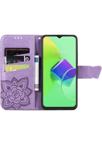 Tecno Spark 9 Pro Kanat Çok Renkli Iş Cüzdan Kelebek Için Kılıf (Yurt Dışından) fırsatları