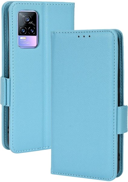 Vivo V21E 4g Için KILIF/Y73 2021 Yan Toka Kart Yuvaları Tutucu Cüzdan Pu (Yurt Dışından) fiyatları