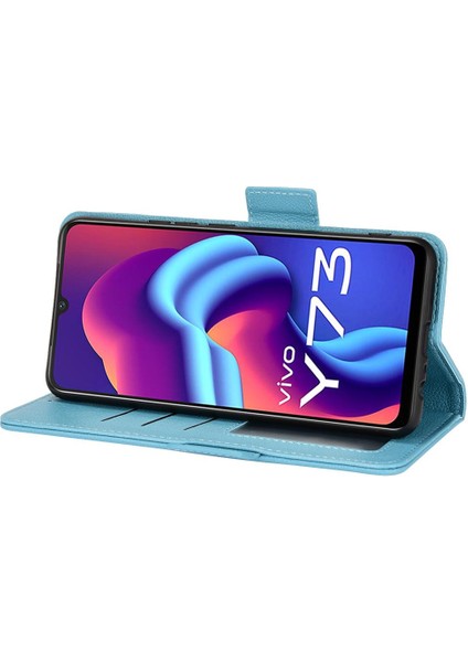 Vivo V21E 4g Için KILIF/Y73 2021 Yan Toka Kart Yuvaları Tutucu Cüzdan Pu (Yurt Dışından) indirimleri