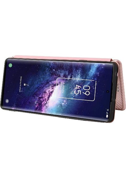 Tcl 20 Pro 5g Kart Ekleme Deri Için Kılıf Folio Flip Case Manyetik (Yurt Dışından)