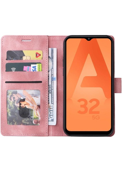 Samsung Galaxy A32 5g Darbeye Dayanıklı Kapak Kapak Basit Iş Için Flip Case (Yurt Dışından) fırsatları