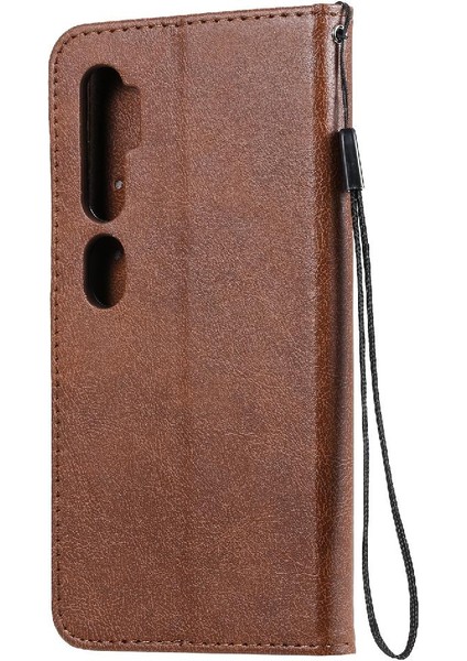Kart Yuvası ile Xiaomi Mi Not 10 Iş Cüzdan Telefon Kılıfı Için Flip Case (Yurt Dışından)