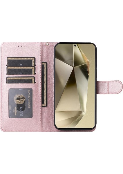 Samsung Galaxy S24 Için Flip Case Ultra Cüzdan Basit Iş Darbeye (Yurt Dışından) modelleri