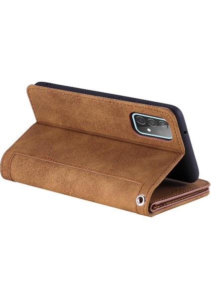 Samsung Galaxy A72 9 Kart Yuvaları Cüzdan Kickstand Pu Deri Için Flip Case (Yurt Dışından) indirimleri