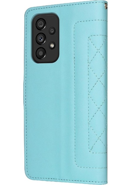 Samsung Galaxy A53 Basit Iş Için Flip Case Kapak Cüzdan Kılıf (Yurt Dışından)