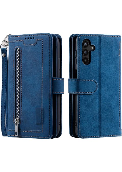 Samsung Galaxy A14 Için Flip Case 5g Cüzdan 9 Kart Yuvaları Pu Deri (Yurt Dışından)