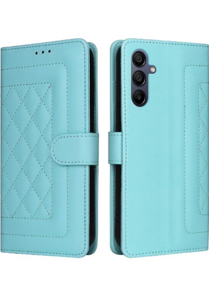 Mellow Shop Samsung Galaxy A15 Için Flip Case 4g/5g Darbeye Basit Iş Deri (Yurt Dışından)