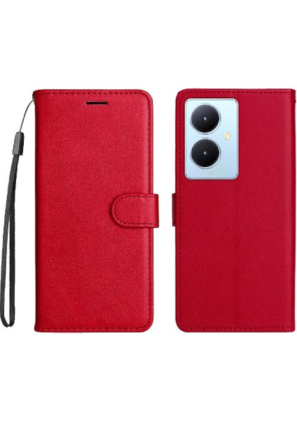 Vivo V29 Lite Iş Cüzdan Telefon Kılıfı Için Flip Case Yüksek Kalite Katı (Yurt Dışından)