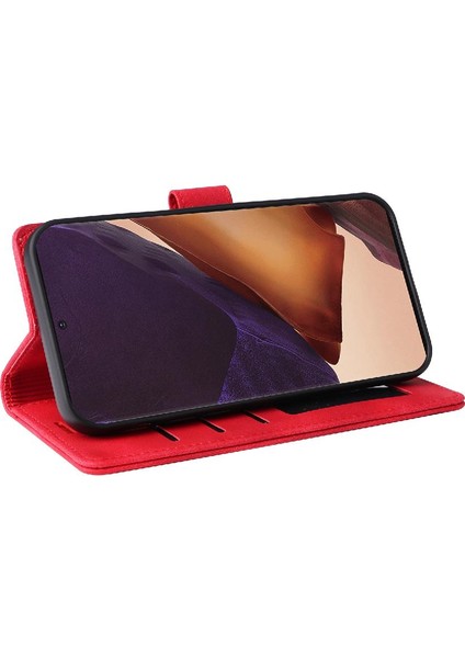 Samsung Galaxy Not 20 Için Flip Case Ultra Cüzdan Basit Iş Deri (Yurt Dışından)