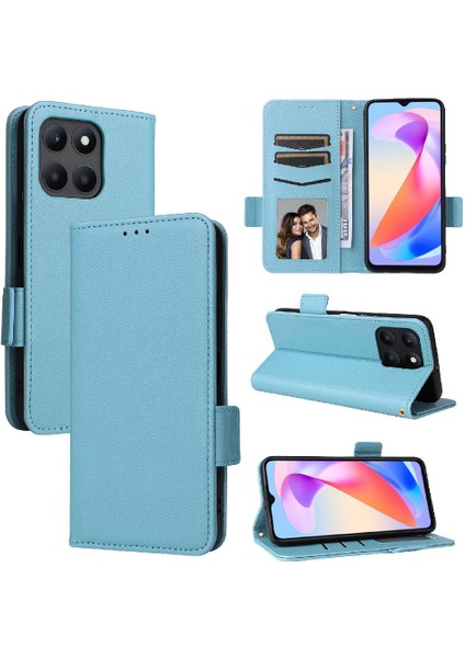 Onur Için Kılıf X6A 4g Pu Deri Kart Yuvaları Tutucu Yan Toka Manyetik (Yurt Dışından)