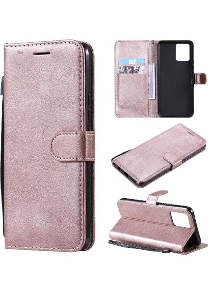 Realme 8 4g/8 Pro Iş Cüzdan Telefon Kılıfı Için Kart Yuvası ile Flip Case (Yurt Dışından)