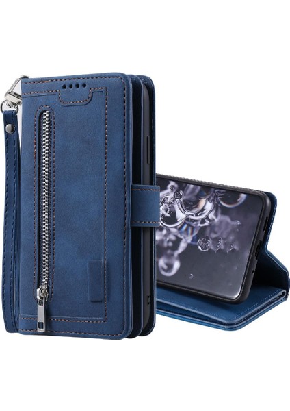 Samsung Galaxy S21 Ultra Kordon Cüzdan Pu Deri 9 Kart Için Flip Case (Yurt Dışından) indirimleri