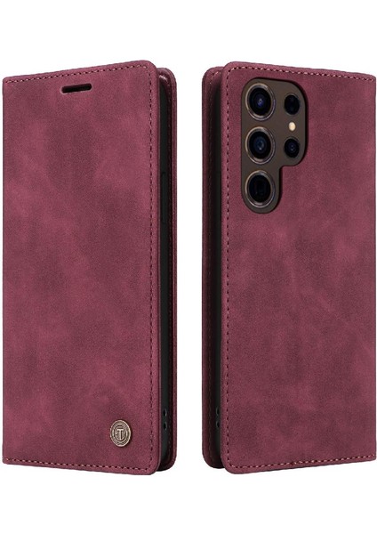 Samsung Galaxy S24 Için Flip Case Ultra Cüzdan Darbeye Kapak Kılıfı (Yurt Dışından)