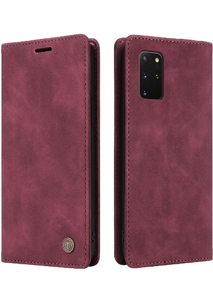 Samsung Galaxy S20 Artı Darbeye Dayanıklı Cüzdan Deri Kılıf Flip Case (Yurt Dışından)
