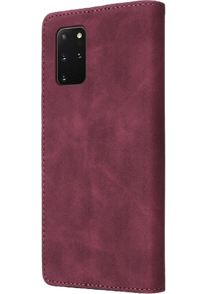 Samsung Galaxy S20 Artı Darbeye Dayanıklı Cüzdan Deri Kılıf Flip Case (Yurt Dışından)