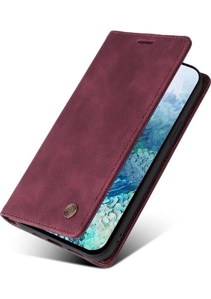 Samsung Galaxy S20 Artı Darbeye Dayanıklı Cüzdan Deri Kılıf Flip Case (Yurt Dışından)