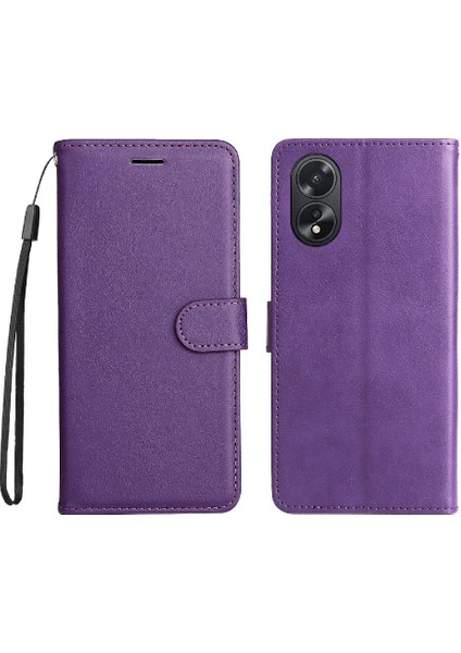 Oppo A38 4g Için Flip CASE/A18 4g Kart Yuvası ile Yüksek Kaliteli Deri Telefon (Yurt Dışından)