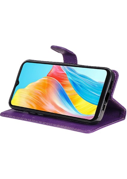 Oppo A38 4g Için Flip CASE/A18 4g Kart Yuvası ile Yüksek Kaliteli Deri Telefon (Yurt Dışından) indirimleri