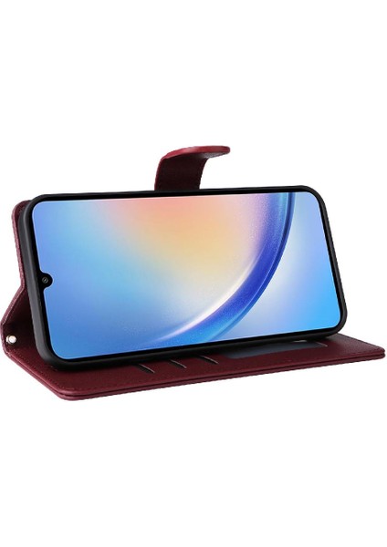 Samsung Galaxy A34 5g Için Flip Case Deri Kılıf Darbeye Kapak Çevirin (Yurt Dışından) indirimleri
