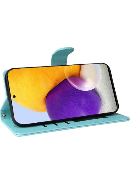 Samsung Galaxy A72 Cüzdan Basit Iş Deri Kılıf Flip Case Için Flip Case (Yurt Dışından) fırsatları