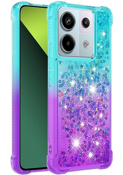 Xiaomi Redmi Için Not 13 Pro 5g Akan Sparkle Hareketli Kapak Temizle (Yurt Dışından)