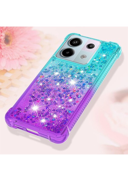 Xiaomi Redmi Için Not 13 Pro 5g Akan Sparkle Hareketli Kapak Temizle (Yurt Dışından)