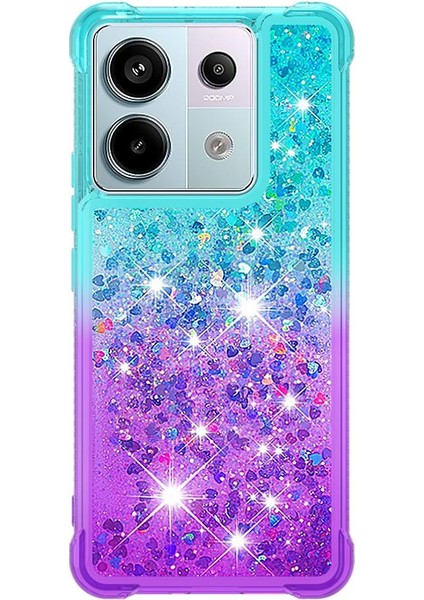Xiaomi Redmi Için Not 13 Pro 5g Akan Sparkle Hareketli Kapak Temizle (Yurt Dışından)