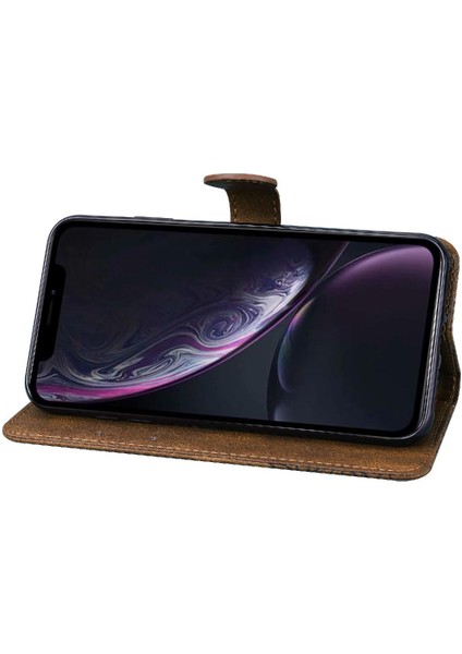 Kart Yuvası Standı Büyük Deri ile iphone Xr Kickstand Koruyucu Kılıf (Yurt Dışından) fırsatları