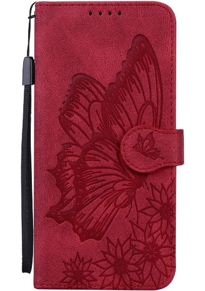 Iphone 15 Için Kılıf Artı Deri Cüzdan Kickstand Koruyucu Flip Telefon (Yurt Dışından)