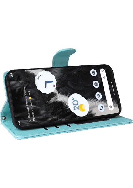 Google Piksel 7 Pro Deri Kılıf Için Flip Case Basit Iş Flip Kapak (Yurt Dışından)