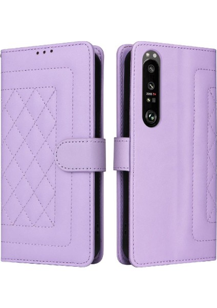 Mellow Shop Sony Xperia 1 Iii Için Flip Case Cüzdan Darbeye Deri Kılıf Kapak Çevirin (Yurt Dışından)