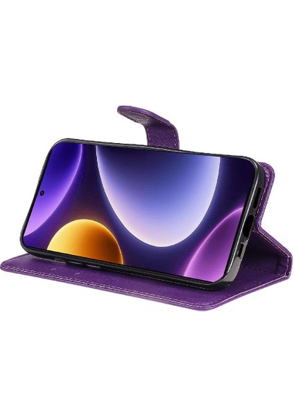 Xiaomi Redmi Not 12 Turbo Için Flip Case 5g Kart Yuvası Iş Cüzdan ile (Yurt Dışından)