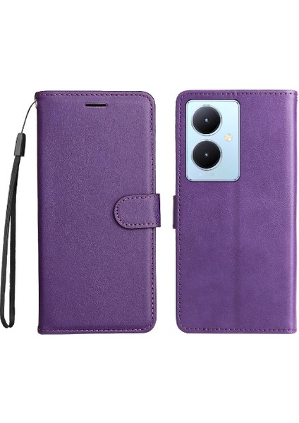 Vivo V29 Lite Iş Cüzdan Telefon Kılıfı Için Flip Case Yüksek Kalite Katı (Yurt Dışından)
