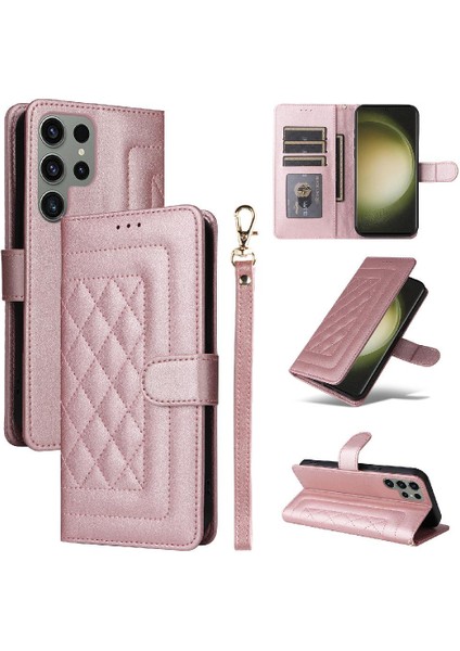 Samsung Galaxy S23 Ultra Basit Iş Deri Kılıf Flip Case Için Flip Case (Yurt Dışından) fırsatları
