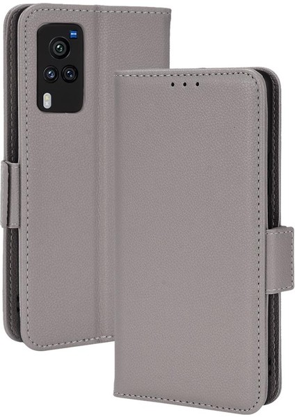 Vivo X60 Pro Pu Deri Kart Yuvaları Için Kılıf Tutucu Manyetik Cüzdan Yan (Yurt Dışından) indirimleri
