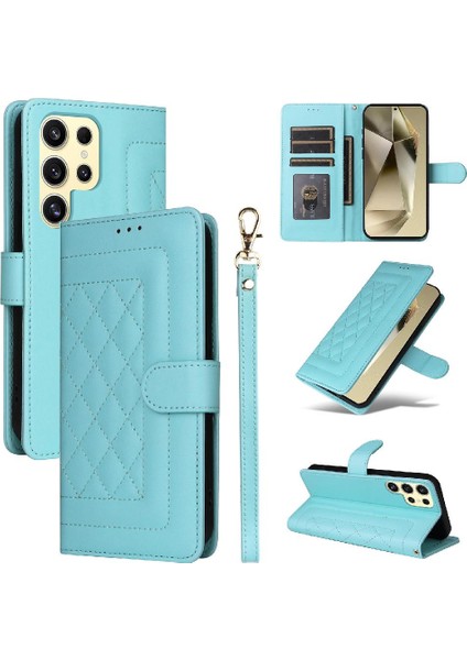 Samsung Galaxy S24 Için Flip Case Ultra Cüzdan Basit Iş Darbeye (Yurt Dışından)