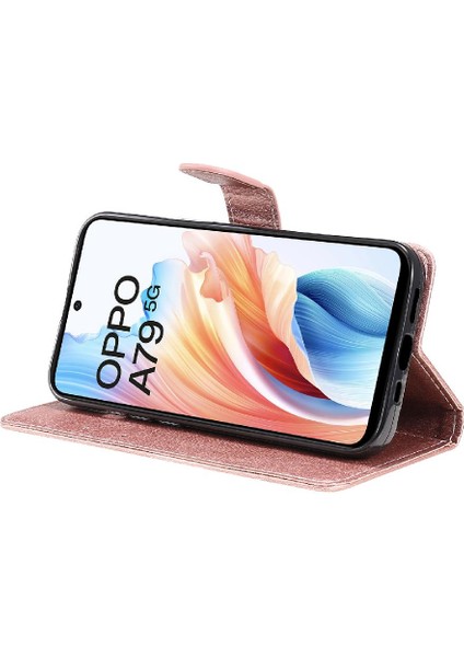 Kart Yuvası Iş ile Oppo A79 5g Yüksek Kaliteli Deri Için Flip Case (Yurt Dışından) indirimleri
