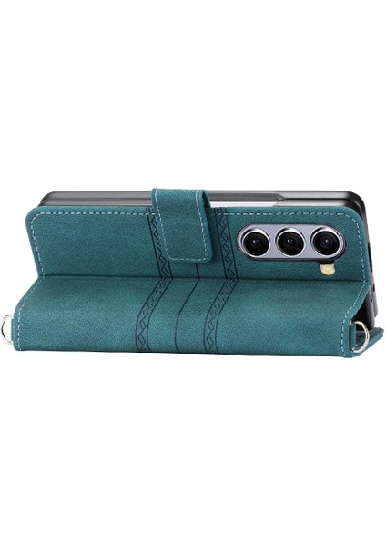 Samsung Galaxy Z Için Flip Case Magnetic 5 Manyetik Kapatma Cüzdan Kılıf Pu (Yurt Dışından) indirimleri