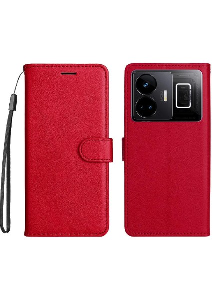 Realme Gt Neo 5 5g Için Flip Case Iş Cüzdan Telefon Kılıfı Klasik Katı (Yurt Dışından) indirimleri