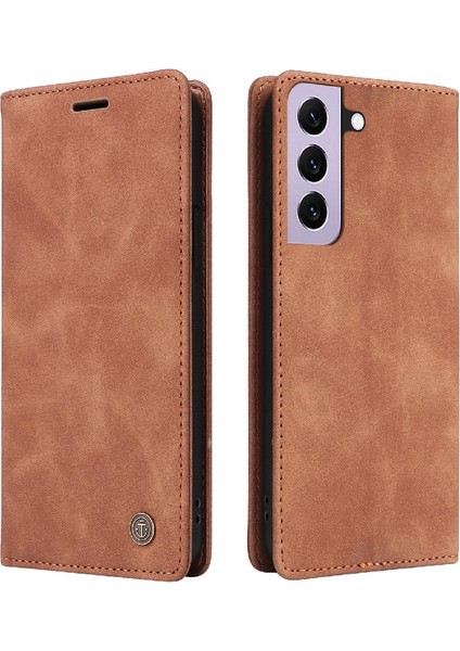 Samsung Galaxy S21 Fe Cüzdan Basit Iş Deri Kılıf Için Flip Case (Yurt Dışından)