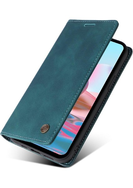 Xiaomi Redmi Not 10 4g Için Flip Case Cüzdan Kılıf Kapak Çevirin (Yurt Dışından)